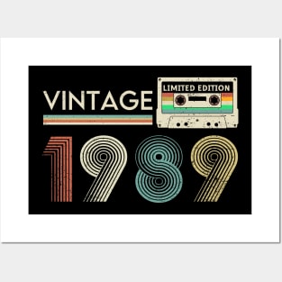 Vintage 1989 Limited Cassette Posters and Art